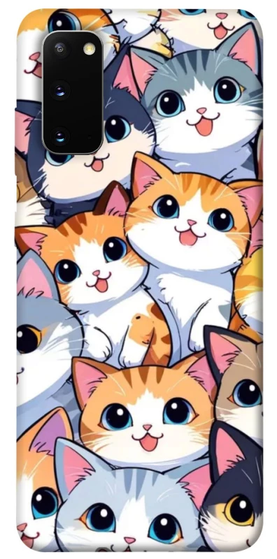 Чехол на Samsung Galaxy S20 Cute Cat v2 фото 1 из 1