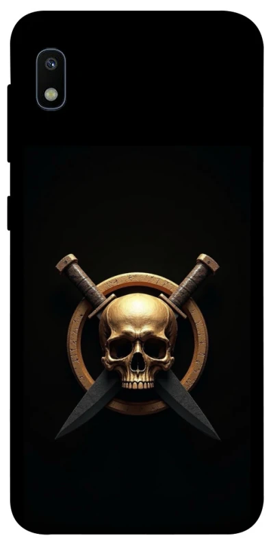 Чехол на Samsung Galaxy A10 (A105F) Golden Skull фото 1 из 1