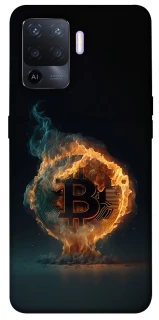 Чохол на Oppo A94 Fire Bitcoin фото 1 з 1