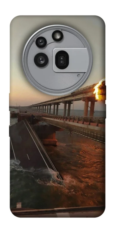 Чохол на Nothing Phone (3a) Pro Кримський міст втомився фото 1 з 1