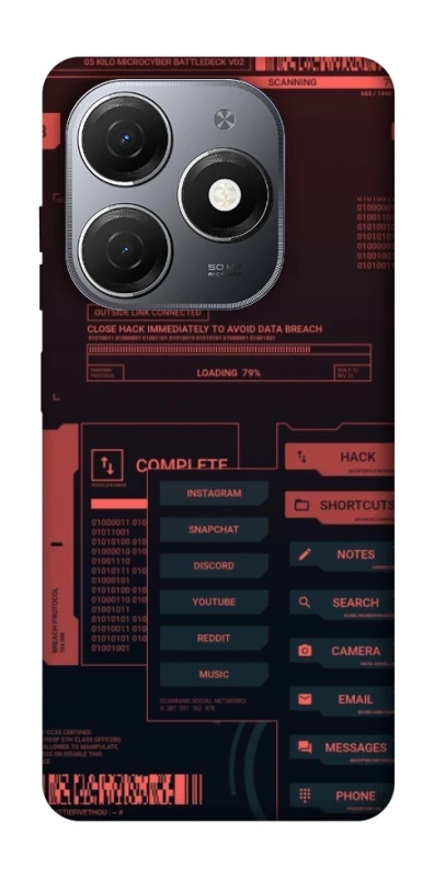 Чехол на TECNO Spark 20 Attention фото 1 из 1