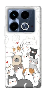 Чехол на Infinix Note 40 4G Funny Pets фото 1 из 1