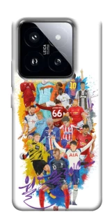 Чохол на Xiaomi 14 Pro Football Abstract v2 фото 1 з 1