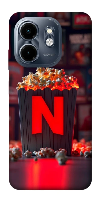 Чохол на Infinix Smart 9 4G / Hot 50i Netflix and popcorn фото 1 з 1