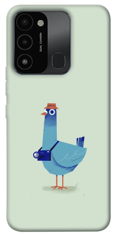 Чохол на TECNO Spark 8C Голуб-детектив фото 1 з 1