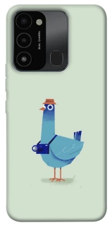 Чохол на TECNO Spark 8C Голуб-детектив фото 1 з 1