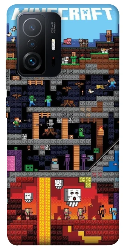Чохол на Xiaomi 11T / 11T Pro Minecraft фото 1 з 1