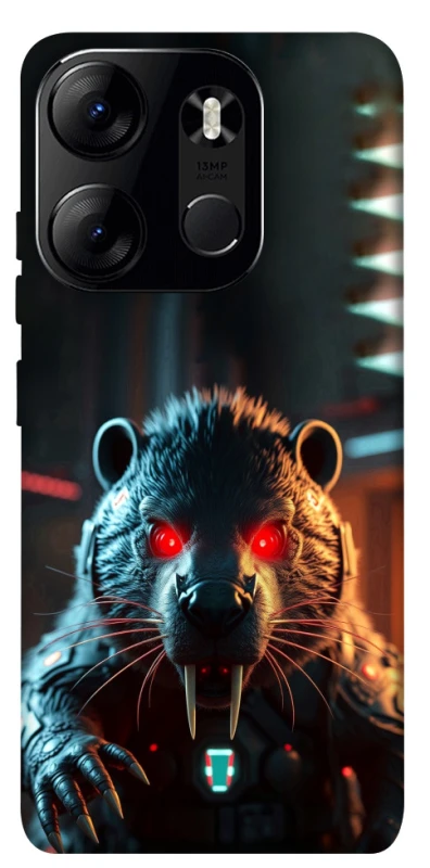 Чохол на Tecno Spark Go 2023 Cyber ​​beaver фото 1 з 1