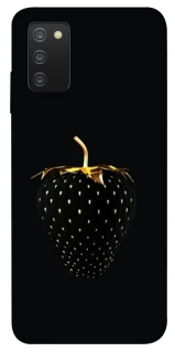 Чехол на Samsung Galaxy A03s Черная клубника фото 1 из 1