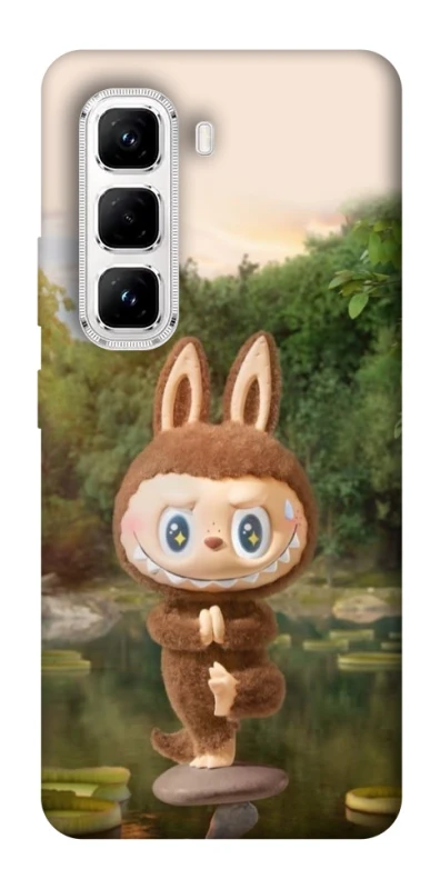 Чохол на Infinix Hot 50 Pro Labubu Yoga фото 1 з 1