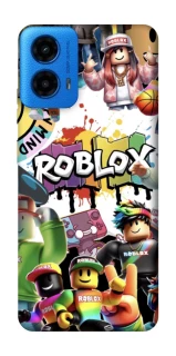 Чохол на Motorola Moto G45 Roblox Characters Collage фото 1 з 1
