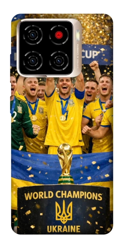 Чохол на ZTE Blade A56 UA-Football ver.5 фото 1 з 1