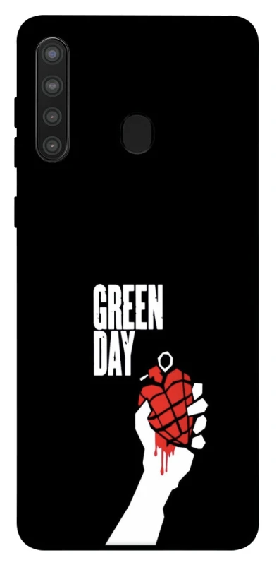 Чохол на Samsung Galaxy A21 Green Day logo фото 1 з 1