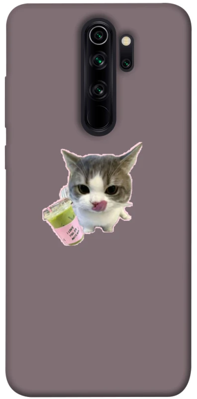 Чохол на Xiaomi Redmi Note 8 Pro cat matcha фото 1 з 1