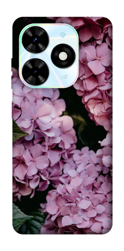 Чохол на TECNO Spark Go 2024 Рожеві гартензії фото 1 з 1