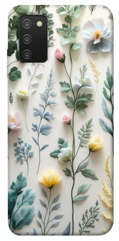 Чохол на Samsung Galaxy A03s Floral design ver.4 фото 1 з 1