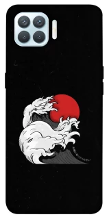 Чехол на Oppo F17 Pro Волны Японии v2 фото 1 из 1