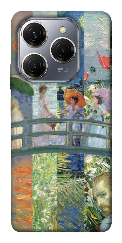 Чохол на TECNO Spark 20 Pro Art collage ver.6 фото 1 з 1