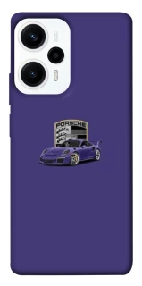 Чехол на Xiaomi Poco F5 / Note 12 Turbo Porsche purple фото 1 из 1