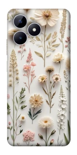 Чехол на Realme Note 50 5G Floral design ver.1 фото 1 из 1