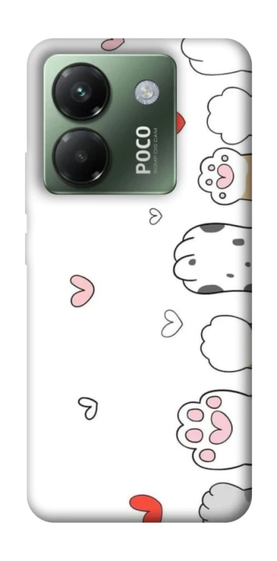 Чехол на Xiaomi Poco M7 pro 5G Paws фото 1 из 1