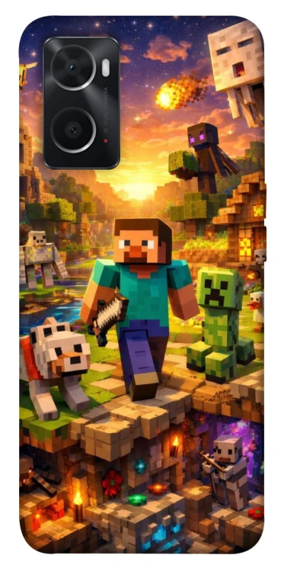 Чохол на Oppo A76 4G Minecraft v6 фото 1 з 1