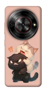 Чехол на ZTE Nubia Focus Сat and cat фото 1 Чехол на ZTE Nubia Focus Сat and cat фото 1 из 1