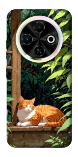 Чехол на TECNO Spark 30C red cat фото 1 из 1