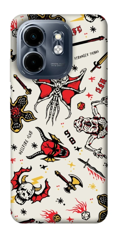 Чохол на Infinix Smart 9 4G / Hot 50i Stranger Things ver.2 фото 1 з 1