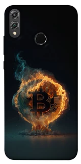 Чохол на Huawei Honor 8X Fire Bitcoin фото 1 з 1