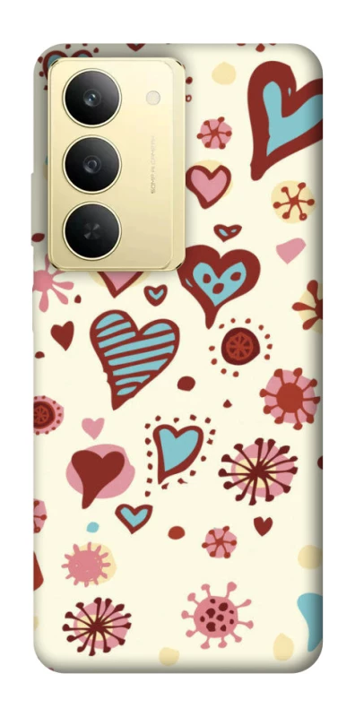 Чохол на Realme 14x Pretty hearts фото 1 з 1