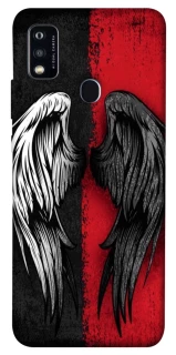 Чехол на ZTE Blade A51 Angel and Devil фото 1 из 1