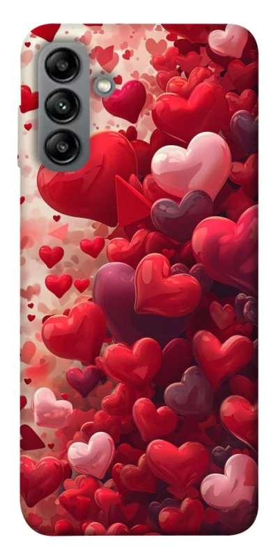 Чехол на Samsung Galaxy A04s Many hearts фото 1 из 1