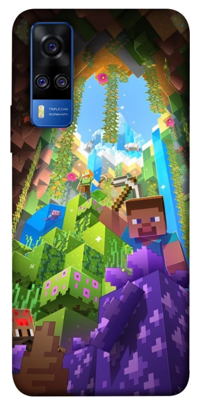 Чохол на Vivo Y51a Minecraft forever фото 1 з 1