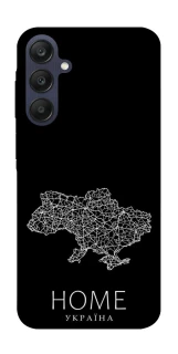 Чохол на Samsung Galaxy A25 5G Ukraine black map фото 1 з 1
