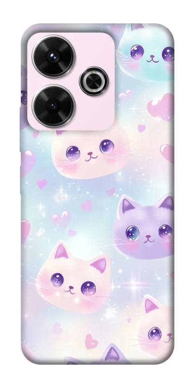 Чохол на Xiaomi Poco M6 4G Funny Kittens ver.4 фото 1 з 1