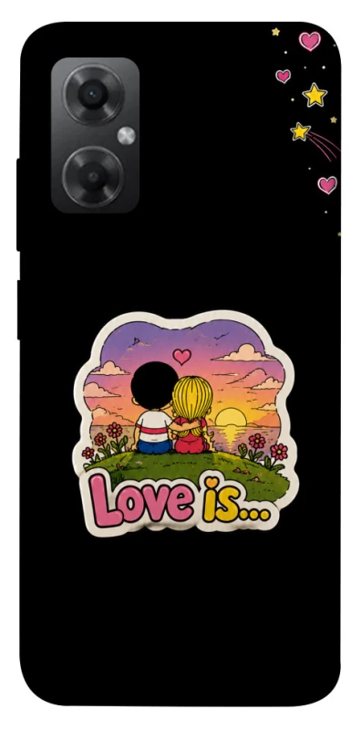 Чохол на Xiaomi Redmi Note 11R Love is ver.5 фото 1 з 1