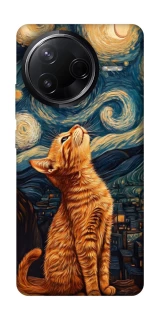 Чохол на Infinix Note 50 Pro van gogh cat фото 1 з 1