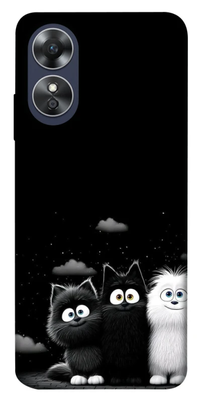 Чохол на Oppo A17 Three Cats фото 1 з 1