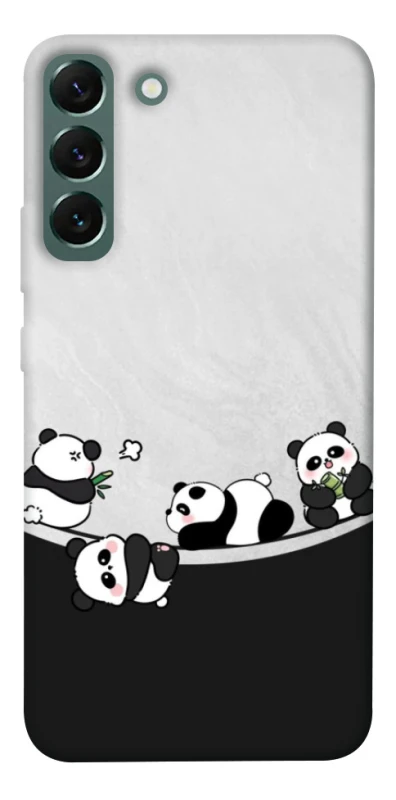 Чохол на Samsung Galaxy S22+ Four pandas фото 1 з 1