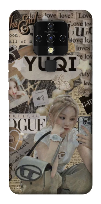 Чехол на TECNO Camon 16 SE Yuqi (G)I-DLE фото 1 из 1