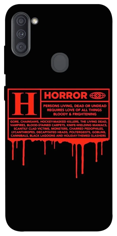 Чохол на Samsung Galaxy A11 Horror Halloween фото 1 з 1
