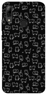 Чохол на Huawei P Smart (2019) Black Cats фото 1 з 1