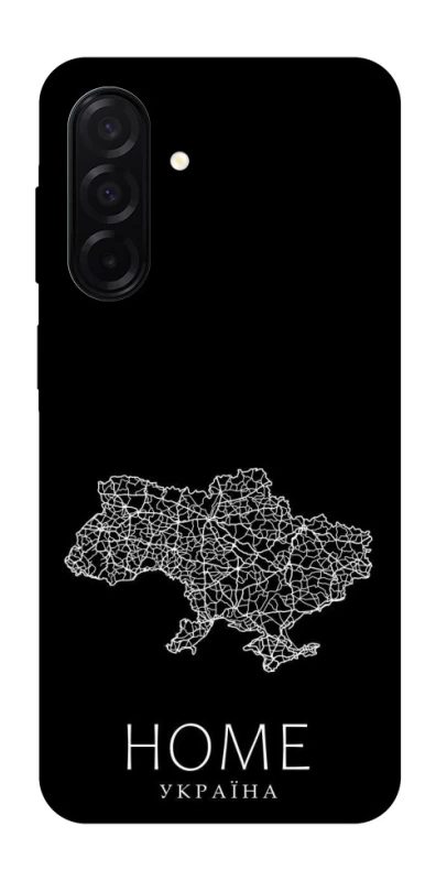Чохол на Samsung Galaxy A26 5G Ukraine black map фото 1 з 1
