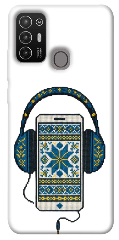 Чохол на ZTE Blade A52 Сучасна вишиванка фото 1 з 1