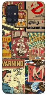 Чохол на Samsung Galaxy A51 Retro collage ver.2 фото 1 з 1
