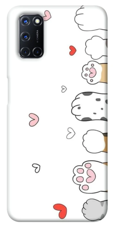 Чехол на Oppo A52 / A72 / A92 Paws фото 1 из 1