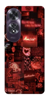 Чохол на Oppo A60 Love collage ver.6 фото 1 з 1