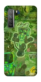 Чохол на Huawei Nova 7 SE Dandysworld tv green theme фото 1 з 1