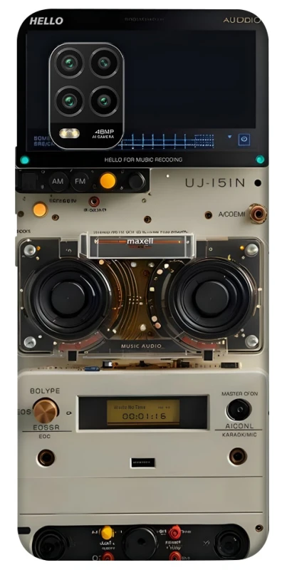 Чохол на Xiaomi Mi 10 Lite Audio panel фото 1 з 1